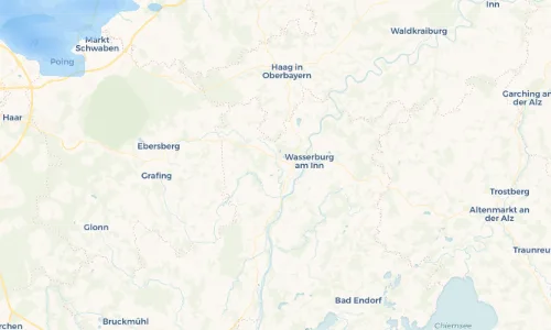 Regenradar-Vorschau: aktuelle Niederschläge in Edling und Umgebung