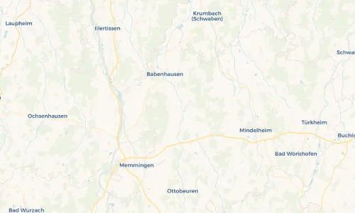 Regenradar Vorschaubild - Aktuelle Niederschläge in Egg an der Günz und Umgebung