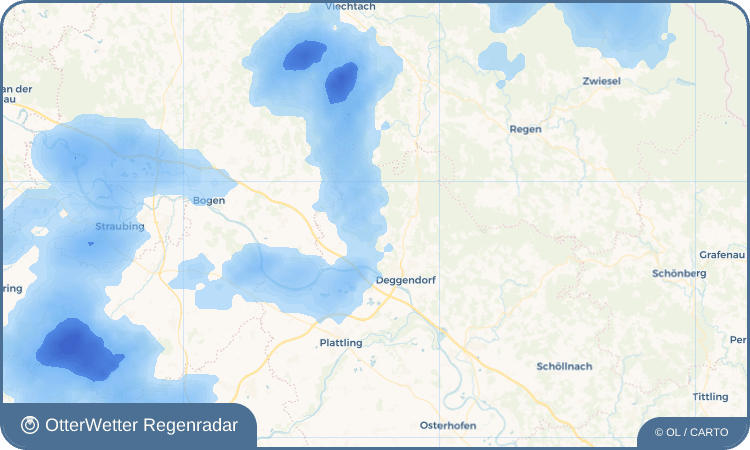 OtterWetter Regenradar-Widget Egg