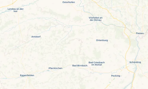Regenradar-Vorschau: aktuelle Niederschläge in Egglham und Umgebung