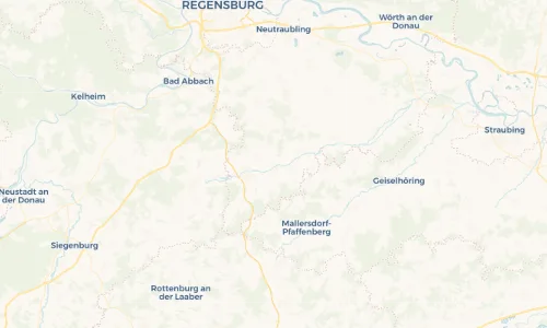 Regenradar-Vorschau: aktuelle Niederschläge in Eggmühl und Umgebung
