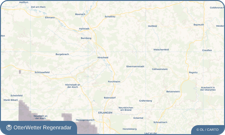 Widget-Vorschau für Eggolsheim Wetter-Widget-Vorschau mit Vorhersagedaten für Eggolsheim