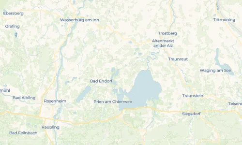 Regenradar Vorschaubild - Aktuelle Niederschläge in Eggstätt und Umgebung