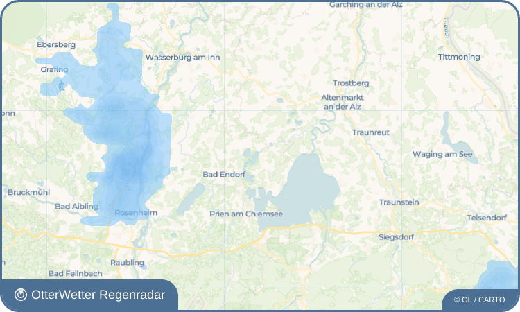 OtterWetter Regenradar-Widget Eggstätt
