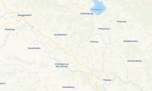 Regenradar Vorschaubild - Aktuelle Niederschläge in Eging am See und Umgebung