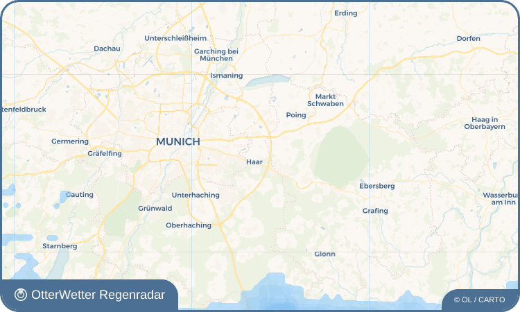 OtterWetter Regenradar-Widget Eglfing