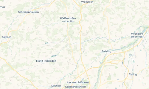 Regenradar Vorschaubild - Aktuelle Niederschläge in Eglhausen und Umgebung