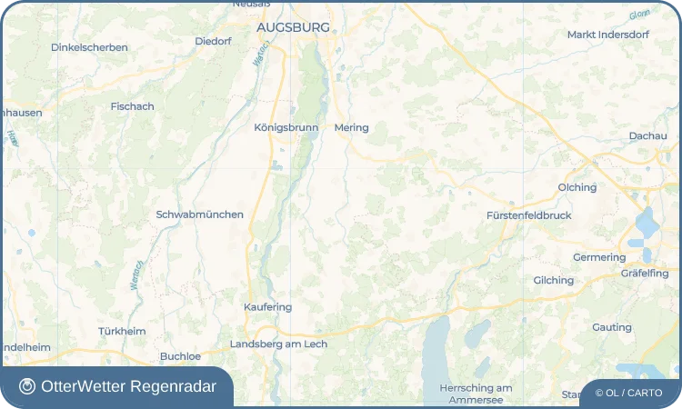 Widget-Vorschau für Egling an der Paar Wetter-Widget-Vorschau mit Vorhersagedaten für Egling an der Paar