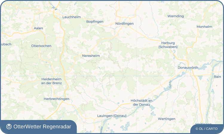 Wetter-Widget-Vorschau mit Vorhersagedaten für Eglingen