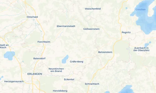 Regenradar Vorschaubild - Aktuelle Niederschläge in Egloffstein und Umgebung