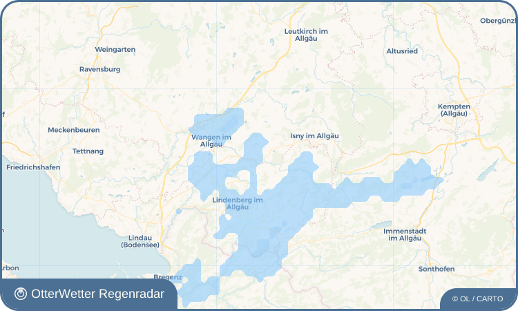 Widget-Vorschau für Eglofs Wetter-Widget-Vorschau mit Vorhersagedaten für Eglofs