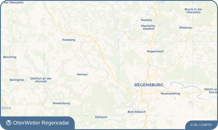 OtterWetter Regenradar-Widget Eglsee