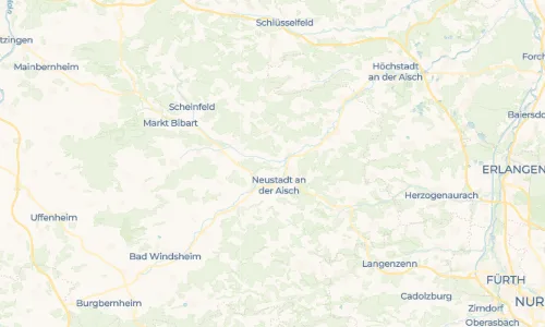 Regenradar Ehe: aktuelle Niederschläge in Ehe und Umgebung, Stand 26. Oktober 2026 um 2:40 Uhr