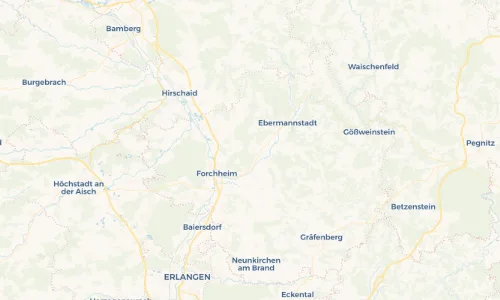 Regenradar Vorschaubild - Aktuelle Niederschläge in Ehrlersheim und Umgebung
