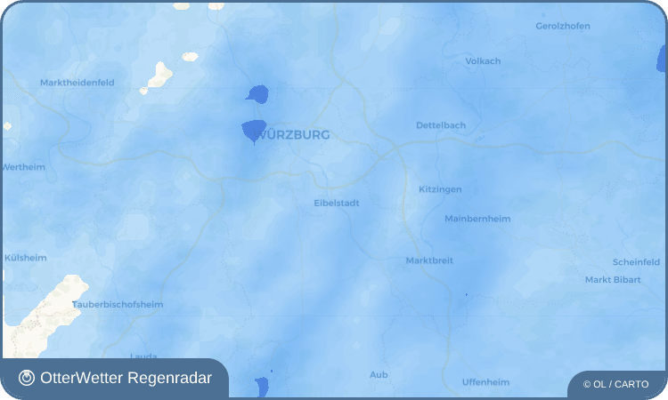 OtterWetter Regenradar-Widget Eibelstadt