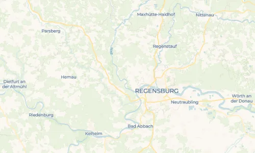 Regenradar Eibrunn: aktuelle Niederschläge in Eibrunn und Umgebung, Stand 18. Oktober 2026 um 1:25 Uhr