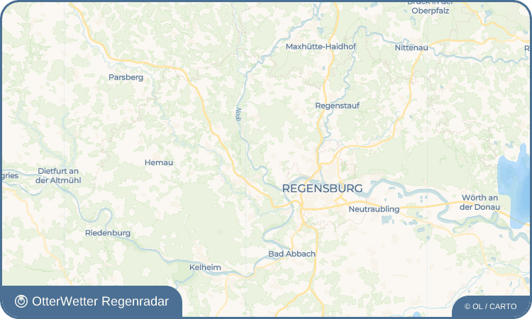 OtterWetter Regenradar-Widget Eibrunn