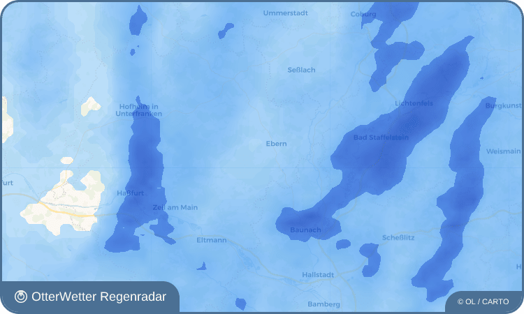OtterWetter Regenradar-Widget Eichelberg