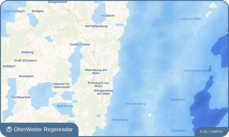Widget-Vorschau für Eichelsbach Wetter-Widget-Vorschau mit Vorhersagedaten für Eichelsbach