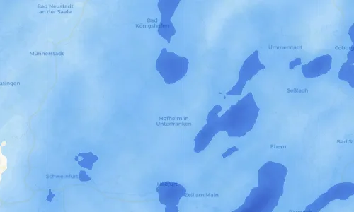 Regenradar Vorschaubild - Aktuelle Niederschläge in Eichelsdorf und Umgebung