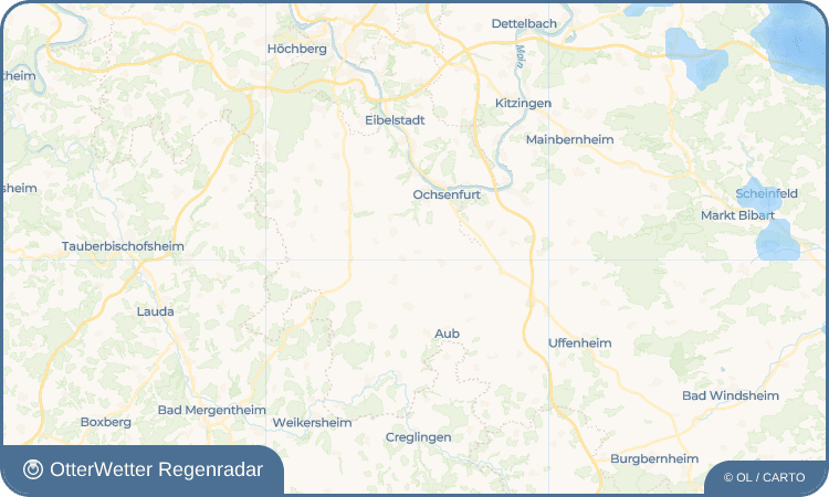 OtterWetter Regenradar-Widget Eichelsee