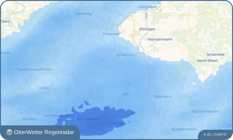 Wetter-Widget-Vorschau mit Vorhersagedaten für Eichelsee