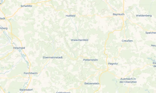 Regenradar Eichenbirkig: aktuelle Niederschläge in Eichenbirkig und Umgebung, Stand 19. Oktober 2026 um 8:00 Uhr