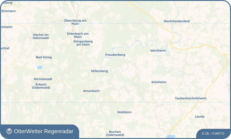 OtterWetter Regenradar-Widget Eichenbühl