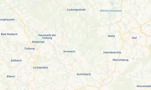 Regenradar Vorschaubild - Aktuelle Niederschläge in Eichenleithen und Umgebung