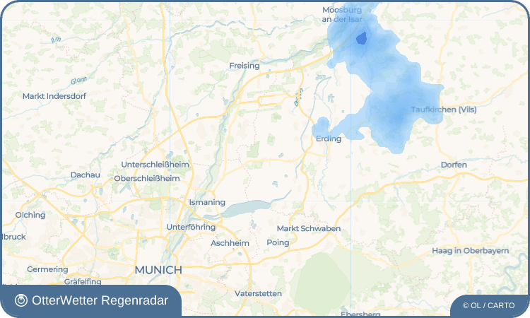 OtterWetter Regenradar-Widget Eichenried