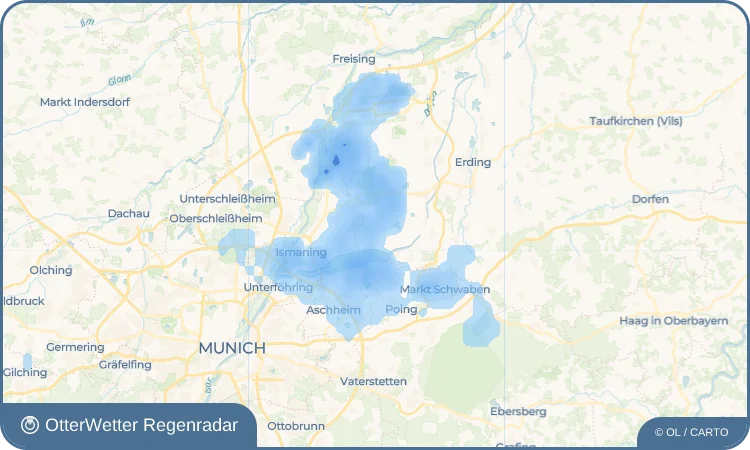 Wetter-Widget-Vorschau mit Vorhersagedaten für Eicherloh