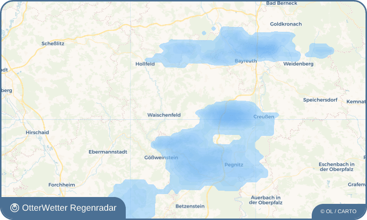OtterWetter Regenradar-Widget Eichig