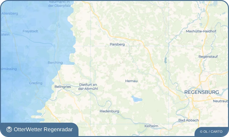 Wetter-Widget-Vorschau mit Vorhersagedaten für Eichlberg
