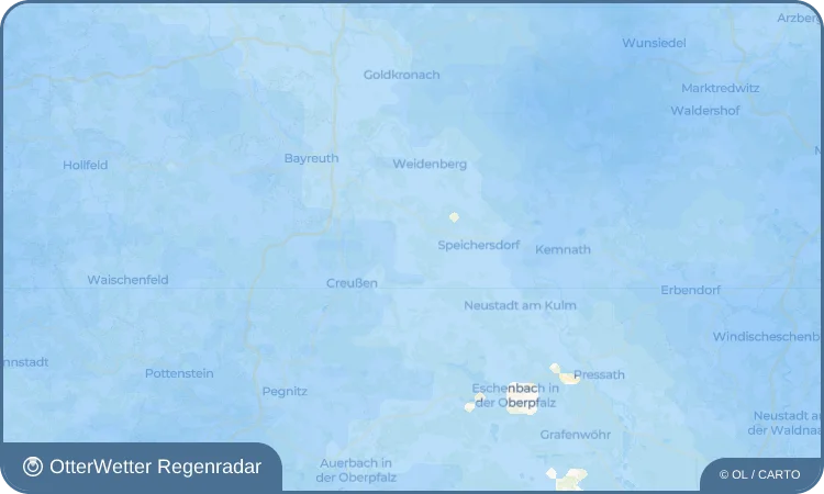 Widget-Vorschau für Eichschlag Wetter-Widget-Vorschau mit Vorhersagedaten für Eichschlag