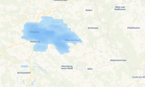 Regenradar Vorschaubild - Aktuelle Niederschläge in Eigelsberg und Umgebung