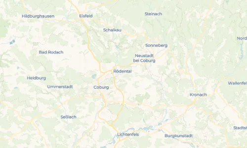 Regenradar Vorschaubild - Aktuelle Niederschläge in Einberg und Umgebung