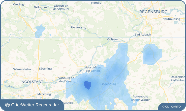 OtterWetter Regenradar-Widget Eining