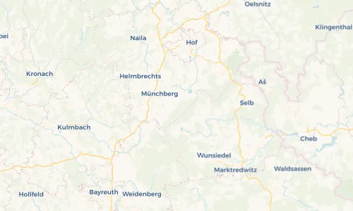 Regenradar Vorschaubild - Aktuelle Niederschläge in Einöden und Umgebung