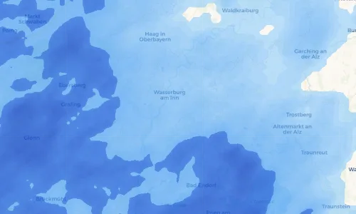 Regenradar Vorschaubild - Aktuelle Niederschläge in Eiselfing und Umgebung