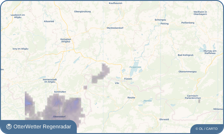 Widget-Vorschau für Eisenberg Wetter-Widget-Vorschau mit Vorhersagedaten für Eisenberg