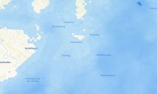Regenradar Vorschaubild - Aktuelle Niederschläge in Eisenbernreut und Umgebung