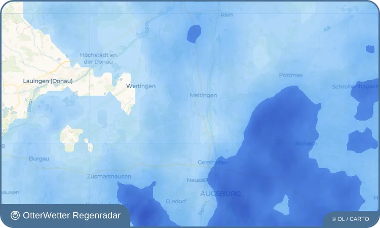 Wetter-Widget-Vorschau mit Vorhersagedaten für Eisenbrechtshofen