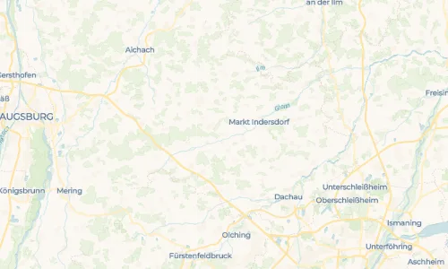 Regenradar-Vorschau: aktuelle Niederschläge in Eisenhofen und Umgebung
