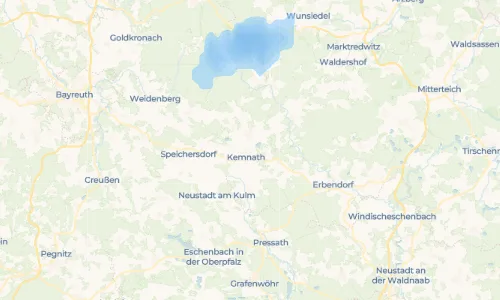 Regenradar Vorschaubild - Aktuelle Niederschläge in Eisersdorf und Umgebung