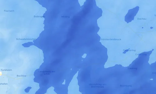 Regenradar Vorschaubild - Aktuelle Niederschläge in Eismerszell und Umgebung