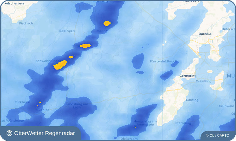 OtterWetter Regenradar-Widget Eismerszell