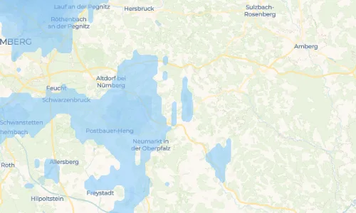 Regenradar Vorschaubild - Aktuelle Niederschläge in Eispertshofen und Umgebung