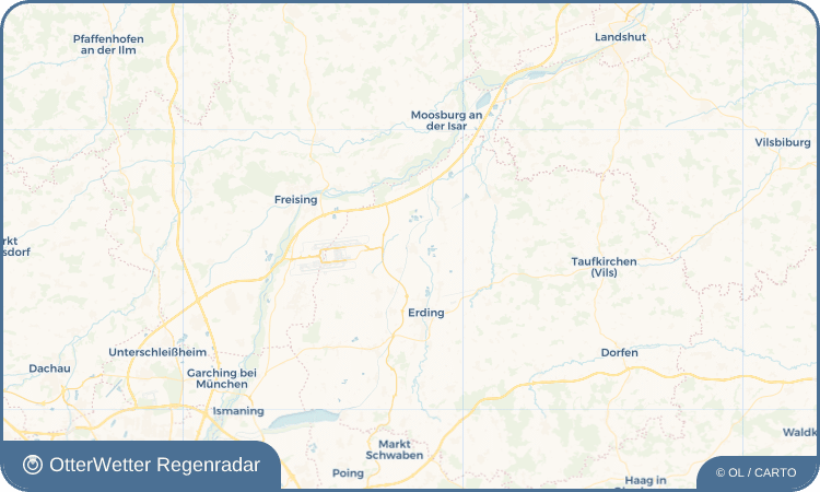 Wetter-Widget-Vorschau mit Vorhersagedaten für Eitting