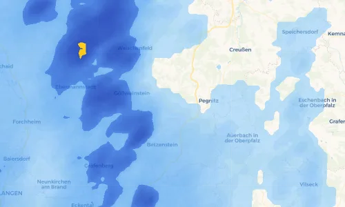 Regenradar Vorschaubild - Aktuelle Niederschläge in Elbersberg und Umgebung