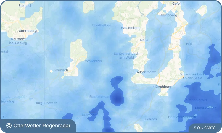Wetter-Widget-Vorschau mit Vorhersagedaten für Elbersreuth